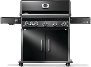 Napoleon Rogue PRO 625 Gas Grill with Infrared Side Burner - Black