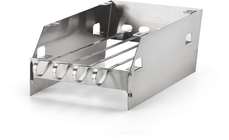 Napoleon Sizzle Zone Side Burner Windshield & Skewer Rack 71302