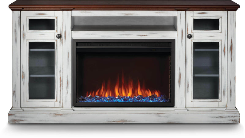 Napoleon The Charlotte Electric Fireplace Mantel Package NEFP30-3820AW