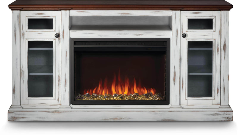 Napoleon The Charlotte Electric Fireplace Mantel Package NEFP30-3820AW