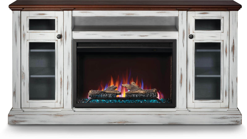 Napoleon The Charlotte Electric Fireplace Mantel Package NEFP30-3820AW