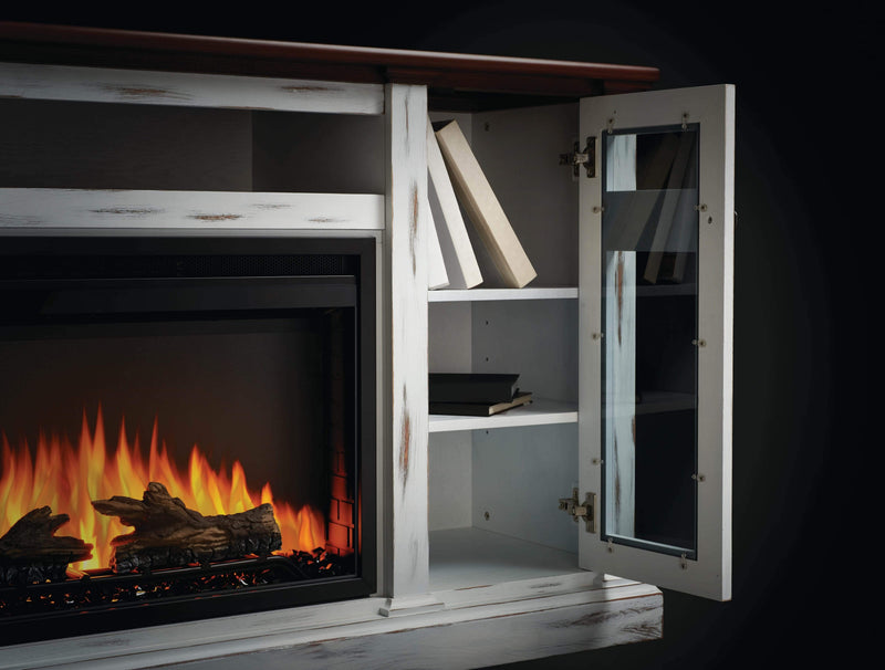 Napoleon The Charlotte Electric Fireplace Mantel Package NEFP30-3820AW