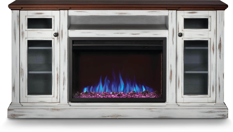 Napoleon The Charlotte Electric Fireplace Mantel Package NEFP30-3820AW