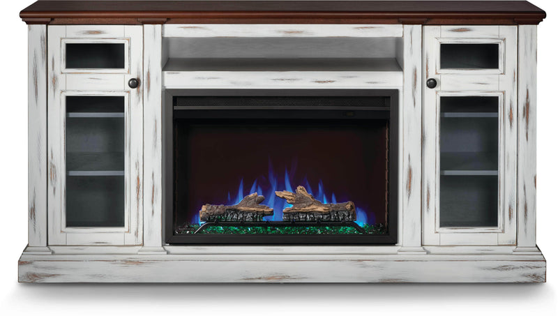 Napoleon The Charlotte Electric Fireplace Mantel Package NEFP30-3820AW