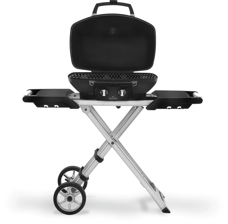 Napoleon Napoleon TravelQ PRO 285X (Black) Portable Propane BBQ with Scissor Cart PRO285X-BK Propane / Black PRO285X-BK Portable Gas Grill 629162128072