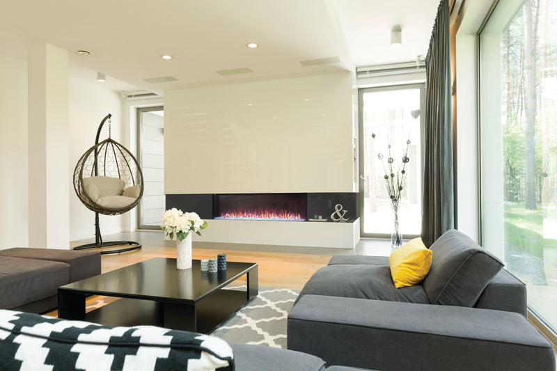 Napoleon TRIVISTA Primis 60" Three-Sided Built-In Electric Fireplace NEFB60H-3SV Canada