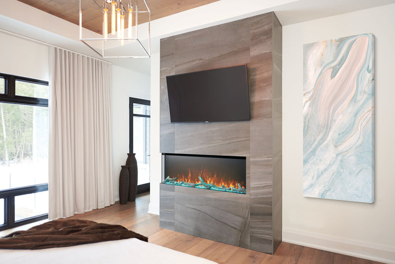 Napoleon TRIVISTA Primis 60" Three-Sided Built-In Electric Fireplace NEFB60H-3SV Canada