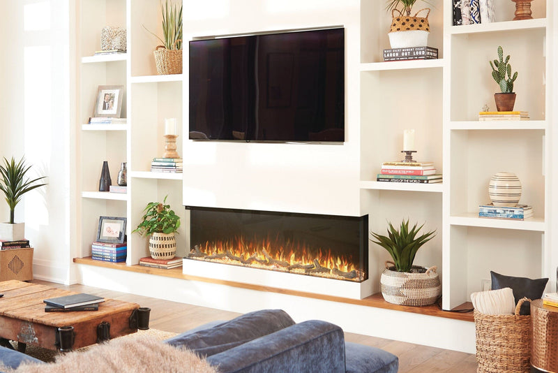 Napoleon TRIVISTA Primis 60" Three-Sided Built-In Electric Fireplace NEFB60H-3SV Canada