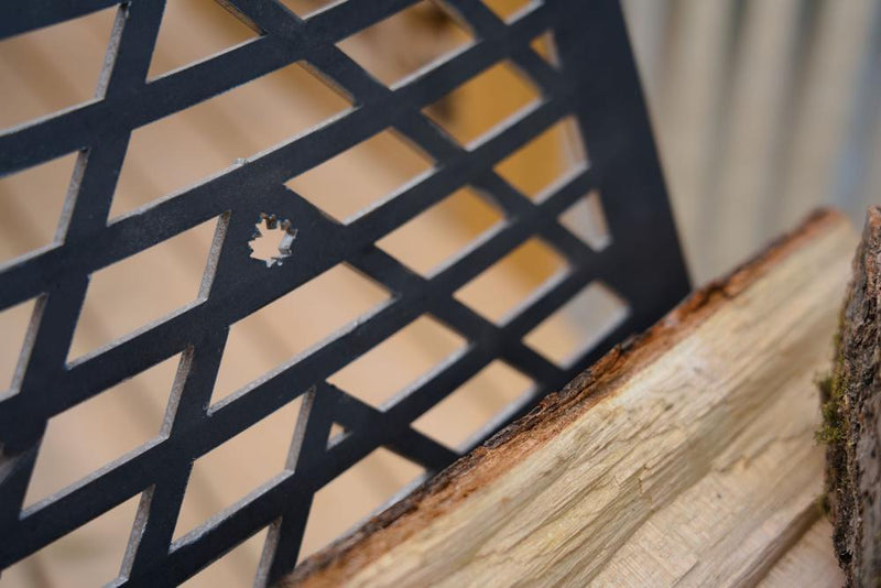 Oven Brothers Firewood Storage Rack  - Carbon Steel
