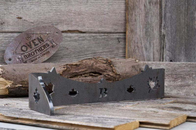 Oven Brothers Log Holder - Carbon Steel