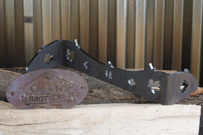 Oven Brothers Log Holder - Carbon Steel
