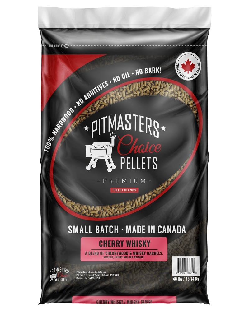 PItmasters Choice Pellets Cherry Whiskey (40lb)