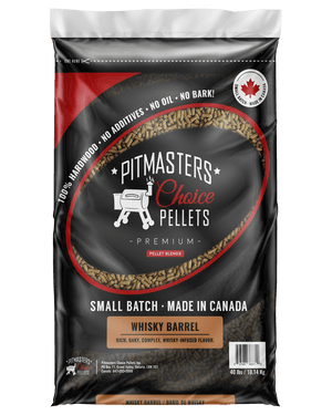 Pitmasters Choice Pellets Whiskey Barrel 40lbs PCP-WHISKB