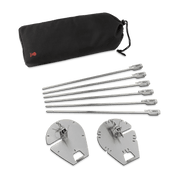 Weber Weber CRAFTED 7675 Rotisserie Skewer Set 7675 Accessory Rotisserie 077924174292