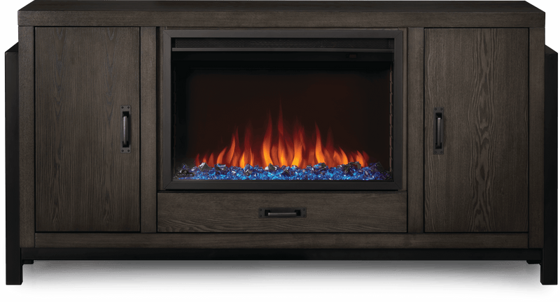 Napoleon Napoleon The Franklin Electric Fireplace Mantel Package NEFP30-3020RK Electric NEFP30-3020RK Electric Fireplace Media Console Package 629169080786