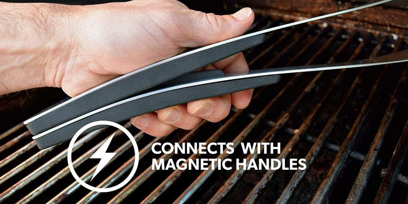 Proud Grill Connect it Magnetic BBQ Tong Tool Set