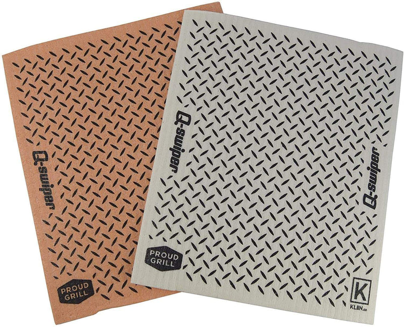 Proud Grill Q-Swiper Reusable Grill Cleaning Cloth 2 Pack