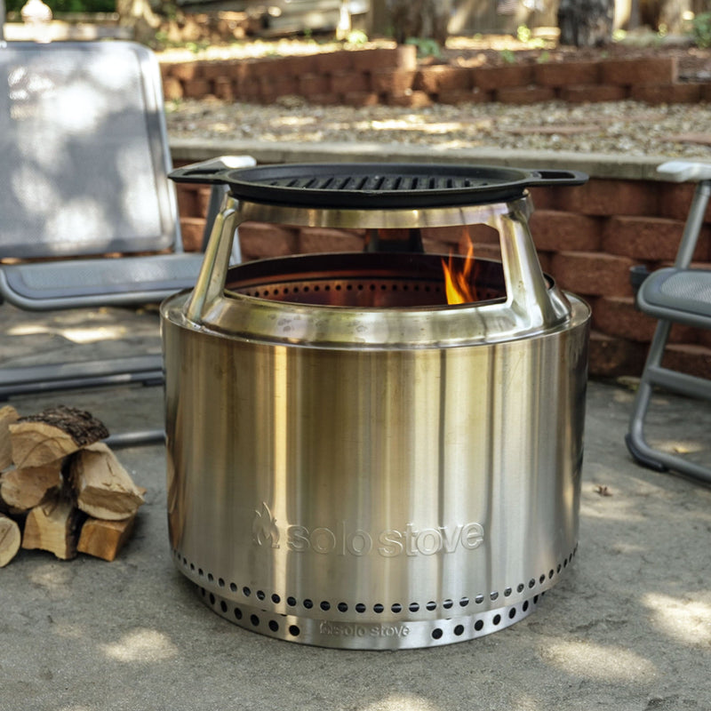 Solo Stove Yukon Cast Iron Grill Cooking Bundle