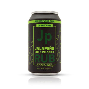 Spiceology Derek Wolf Jalapeno Lime Pilsner Rub (8.0oz)