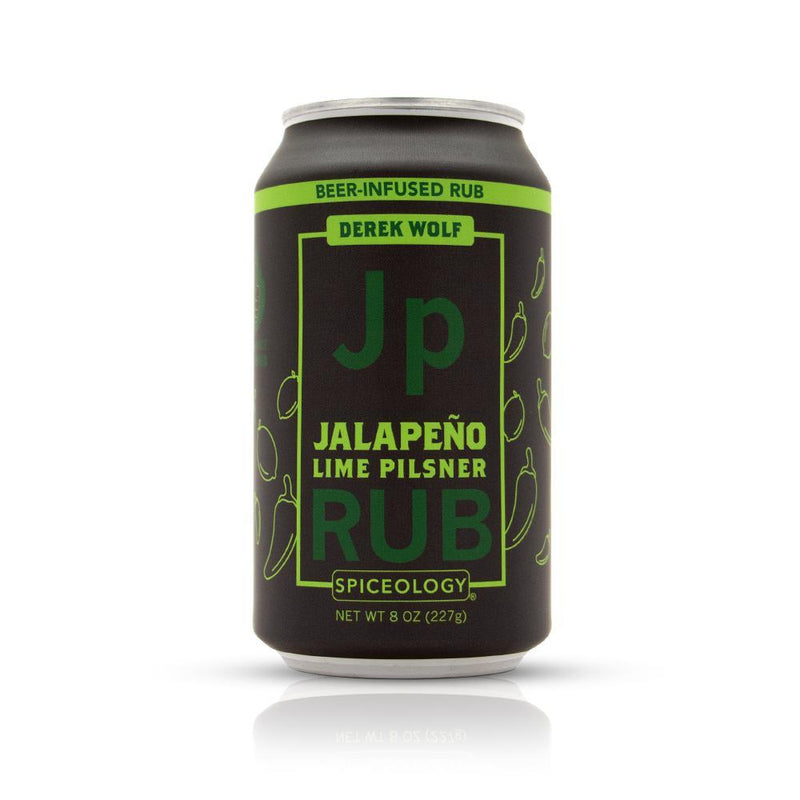 Spiceology Derek Wolf Jalapeno Lime Pilsner Rub (8.0oz)