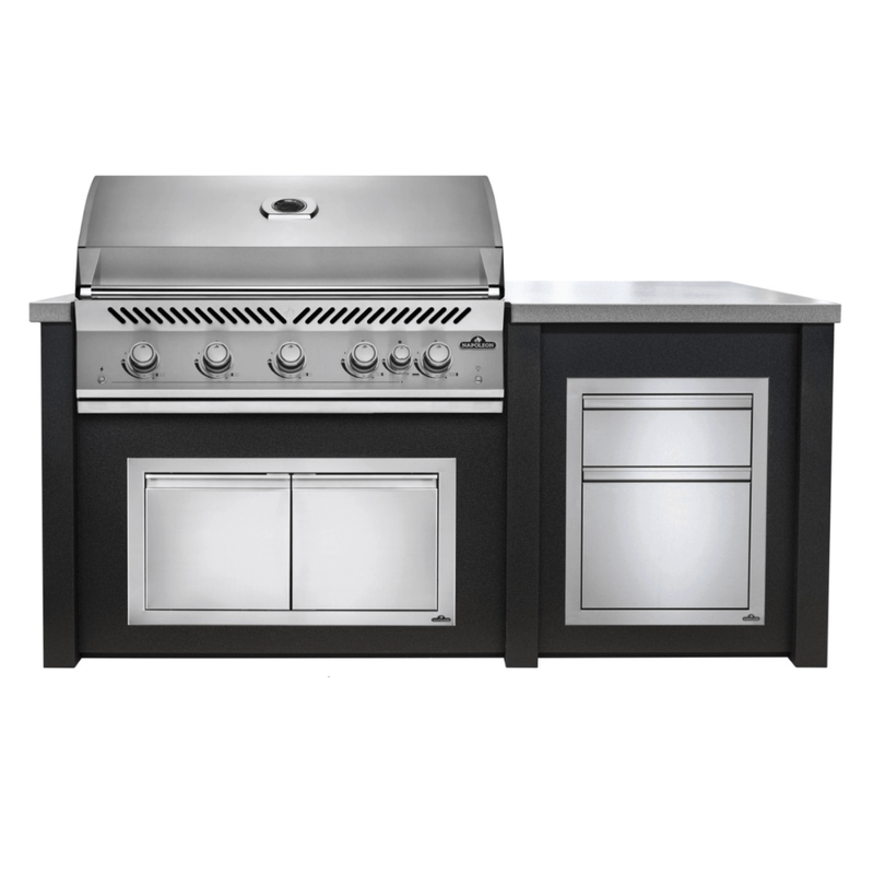 Stoll Industries 71" Outdoor Kitchen Island with Countertop