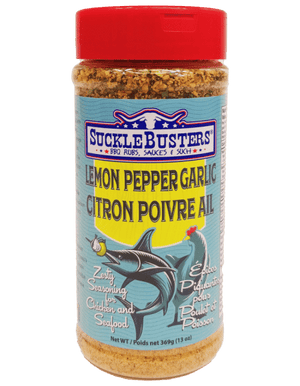 Sucklebusters Lemon Pepper Garlic Seasoning (13oz)