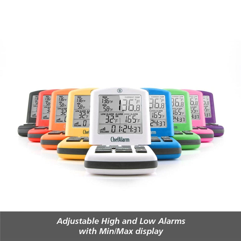 ThermoWorks ChefAlarm Cooking Alarm Thermometer and Timer TX-1100