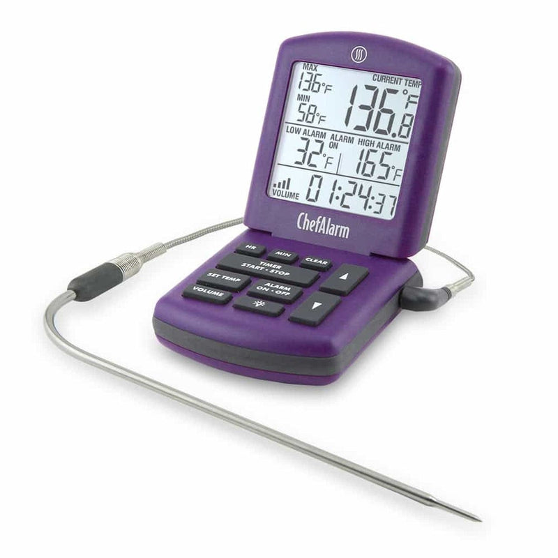 ThermoWorks ChefAlarm Cooking Alarm Thermometer and Timer TX-1100