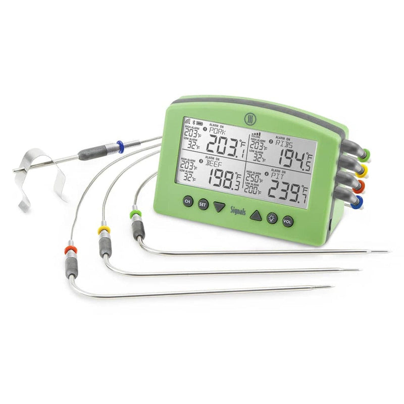 Thermoworks Signals 4-Channel BBQ Alarm Thermometer (WiFi + Bluetooth)
