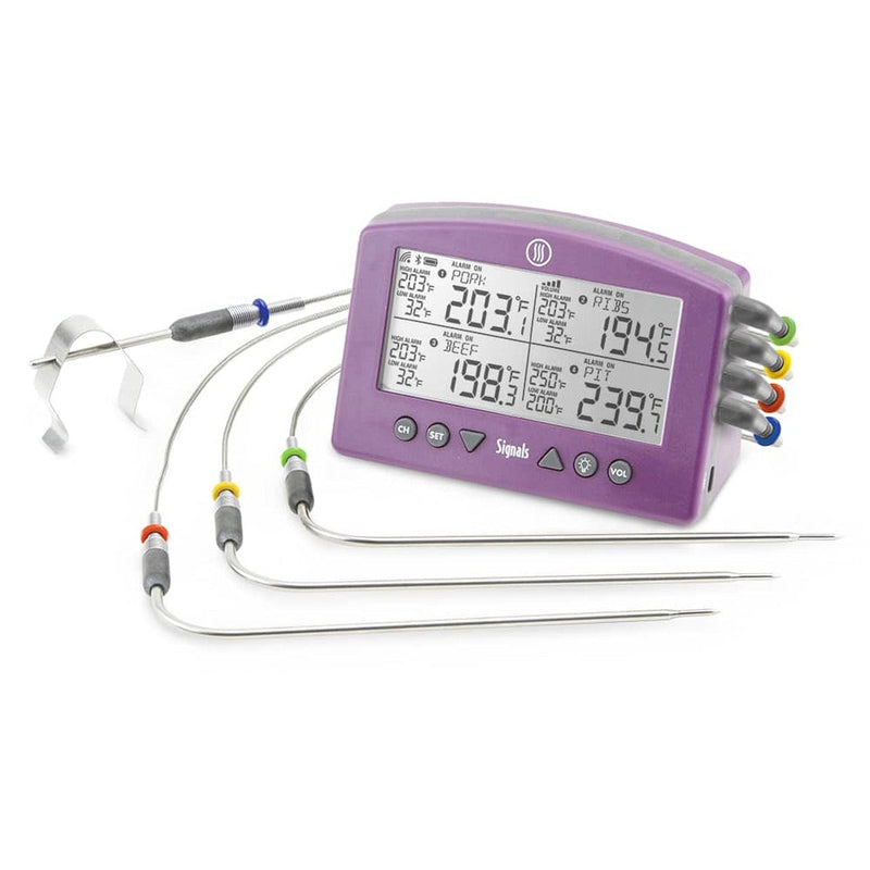 Thermoworks Signals 4-Channel BBQ Alarm Thermometer (WiFi + Bluetooth)