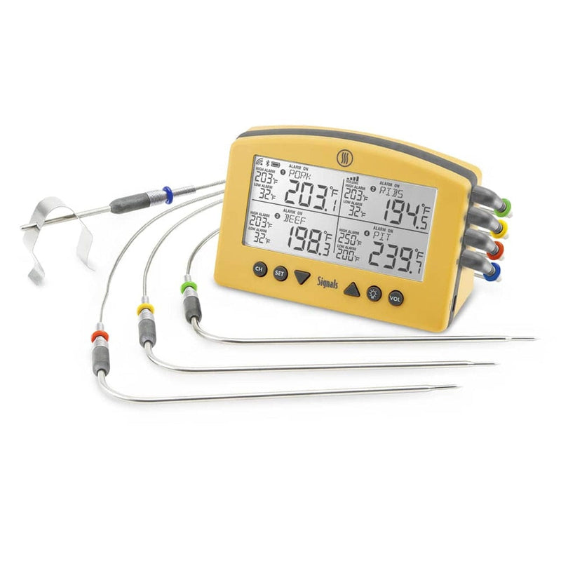 Thermoworks Signals 4-Channel BBQ Alarm Thermometer (WiFi + Bluetooth)