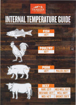 Traeger BAC462 Internal Temperature Guide Reference Magnet