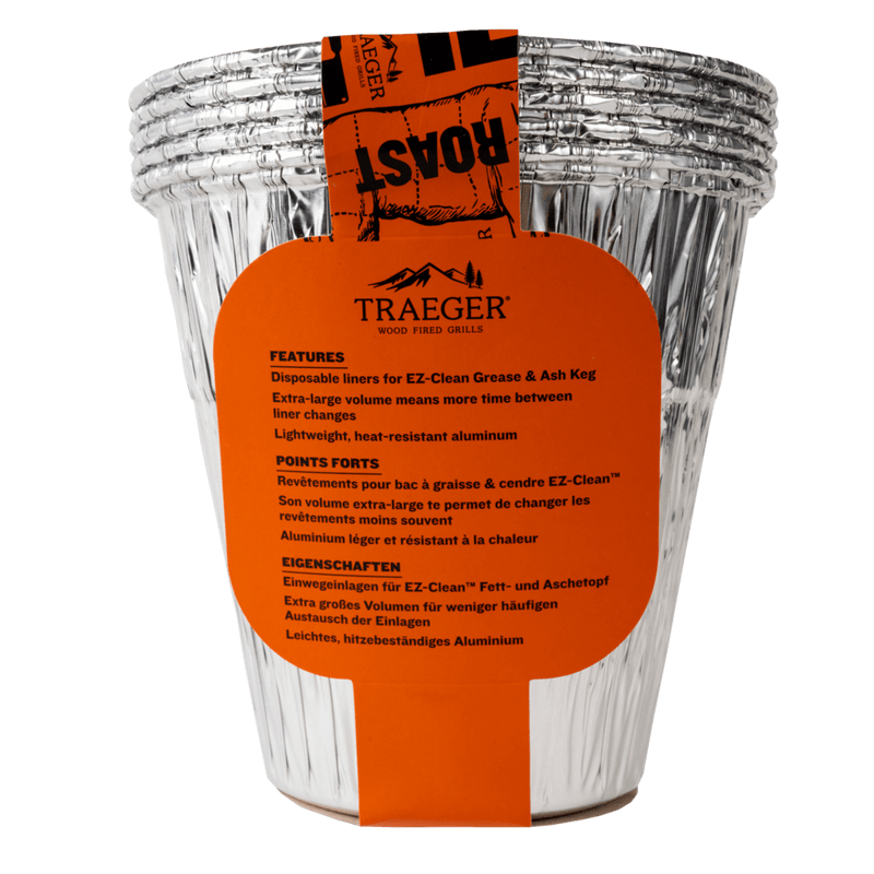 Traeger Grease & Ash Keg Liner 5 Pack