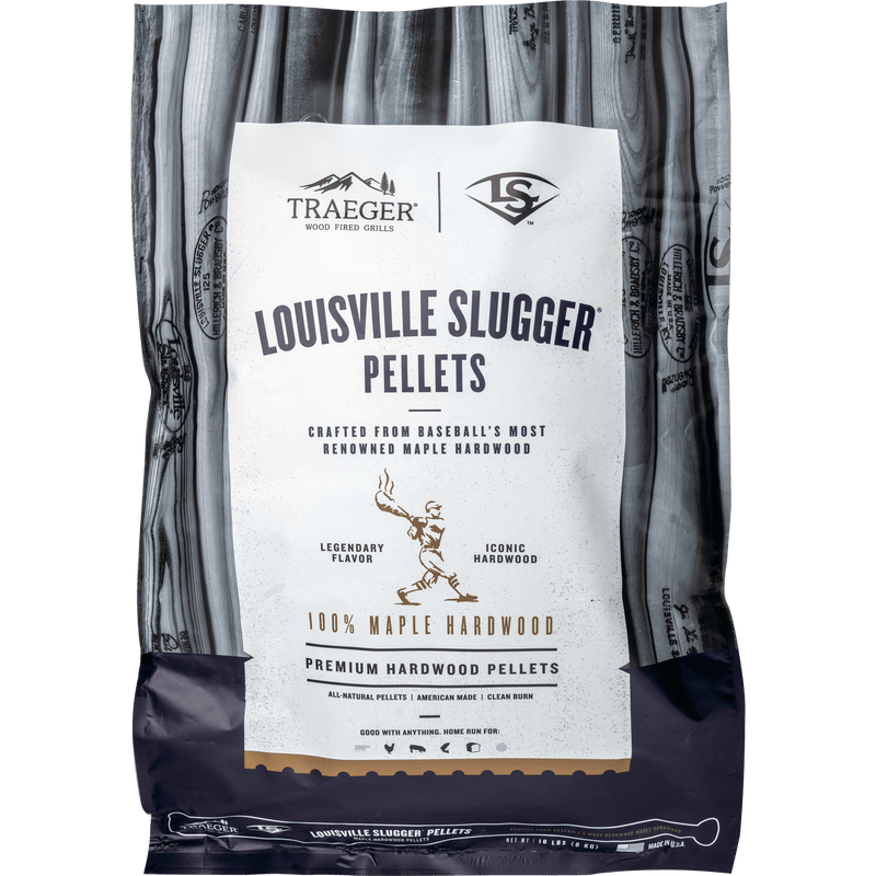 Traeger Limited Edition Louisville Slugger Maple Pellets