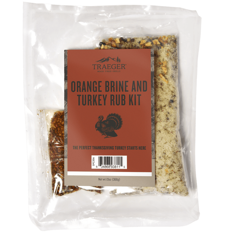 Traeger Turkey Blend Wood Pellets 18lb (Limited Edition) + Briner Kit