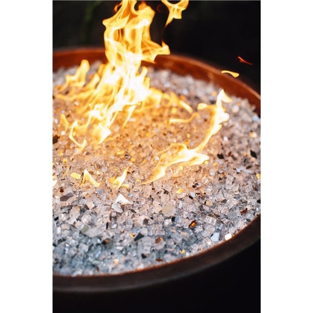 TrueFlame 30" Brown Adobe Series Fire and Water Bowl