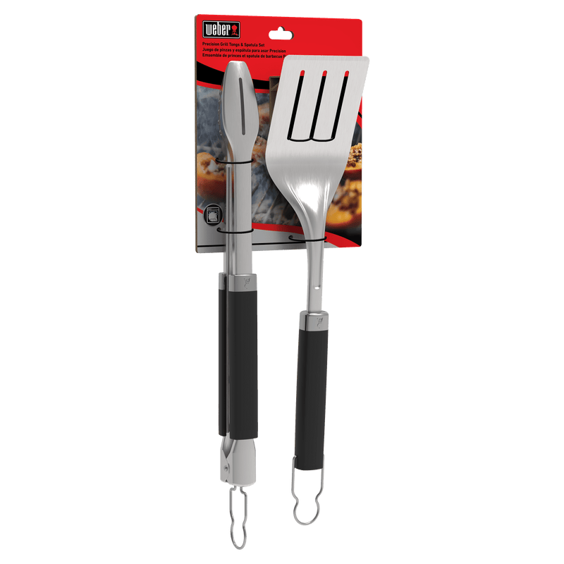 Weber 6771 Precision Grill Tongs & Spatula Set