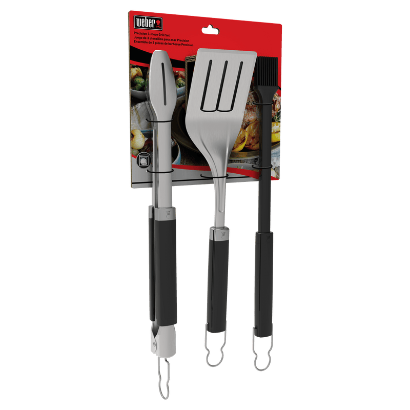 Weber 6772 - Precision 3-Piece Grill Tool Set