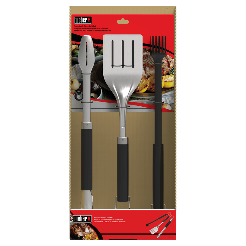 Weber 6772 - Precision 3-Piece Grill Tool Set