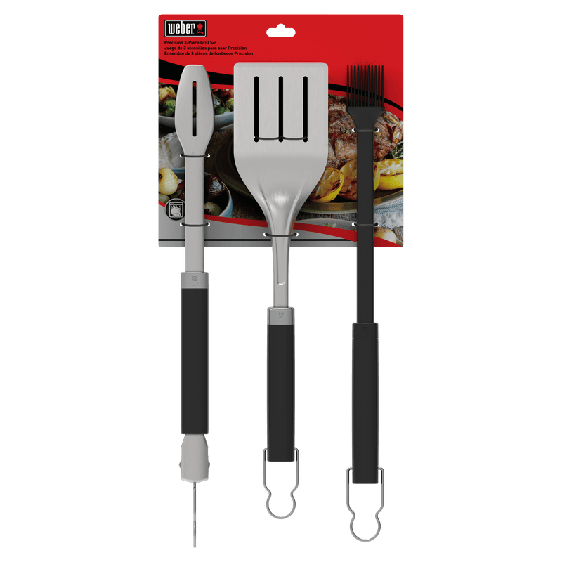 Weber 6772 - Precision 3-Piece Grill Tool Set