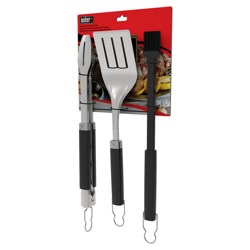 Weber 6772 - Precision 3-Piece Grill Tool Set