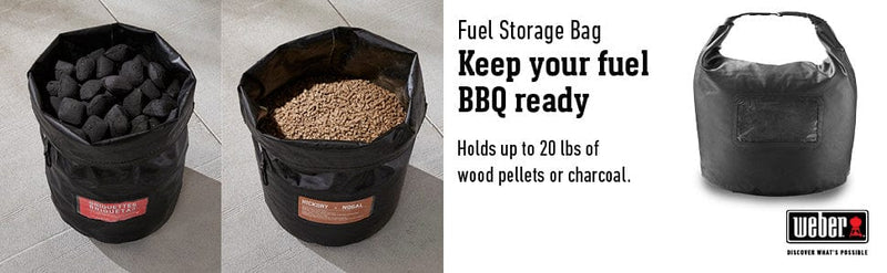 Weber 7007 Wood Pellets & Charcoal Storage Bag