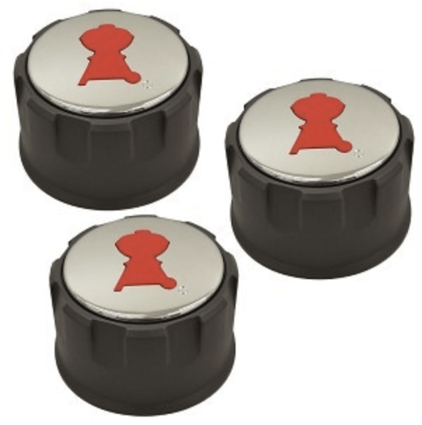 Weber Weber Control Knob (Set of 3) 69893 Part Control Knob & Bezel