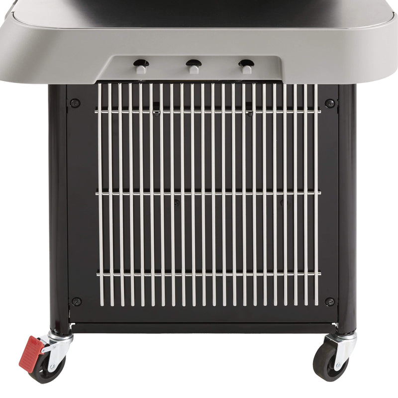 Weber Genesis S-435 4-Burner BBQ in Stainless Steel with Side Burner & Sear Zone