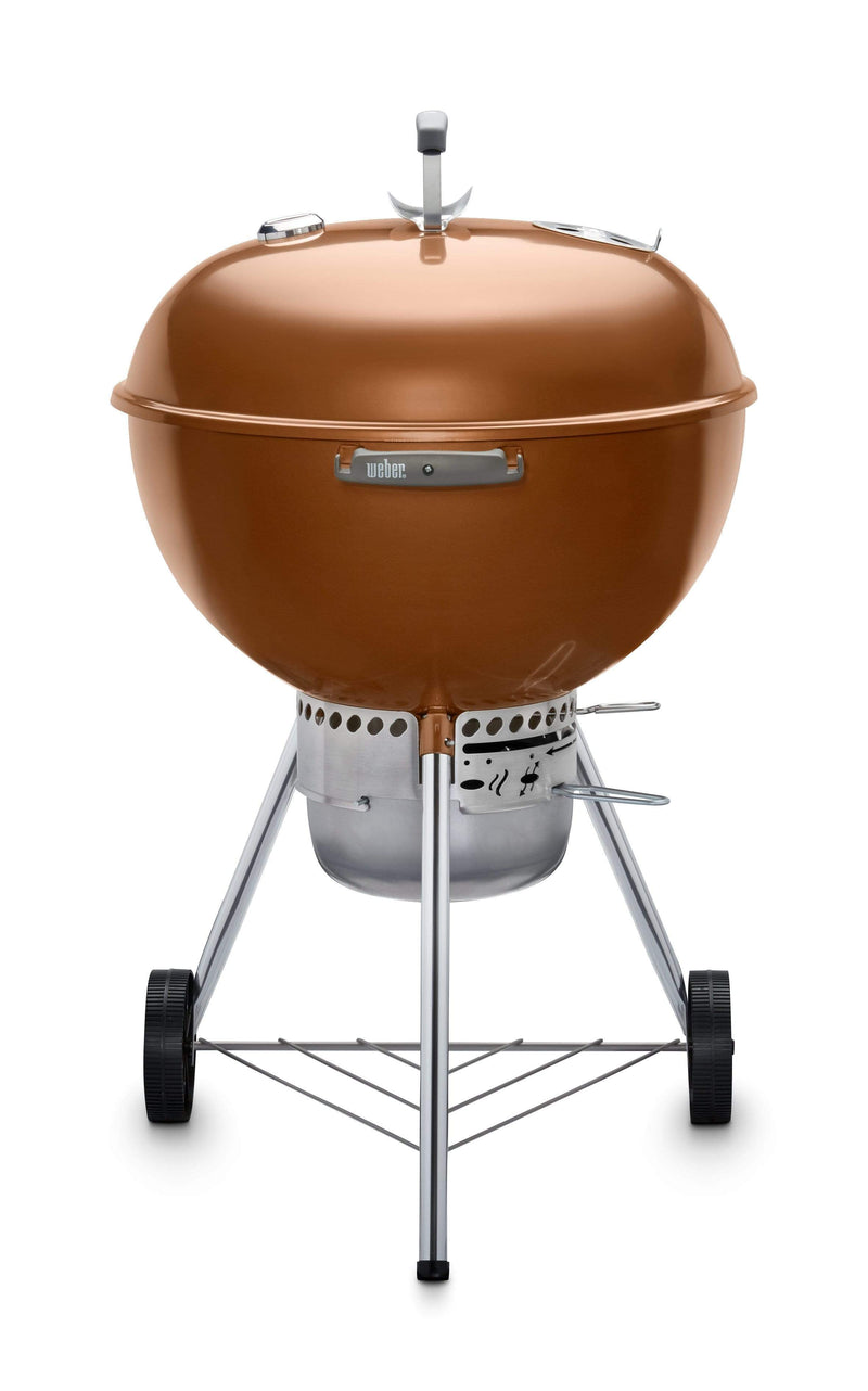 Weber Weber Original Kettle Premium Charcoal Grill 22" Copper / Charcoal 14402001 Freestanding Charcoal Grill 077924032493