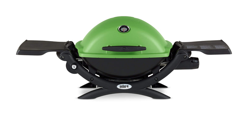 Weber Weber Q 1200 Portable Propane BBQ Green / Propane 51070001 Portable Gas Grill 077924034732