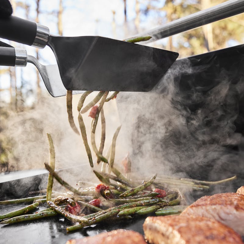 Weber Slate 30" Rust-Resistant Griddle with Extendable Side Table