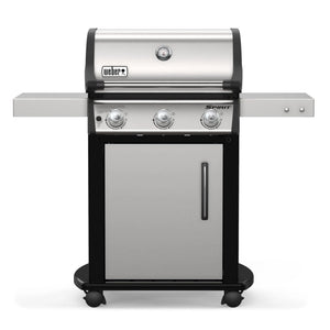 Weber Spirit S-315 3-Burner BBQ in Stainless Steel with Cast-Iron Cooking Grates