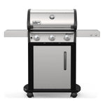 Weber Spirit S-315 3-Burner BBQ in Stainless Steel with Cast-Iron Cooking Grates