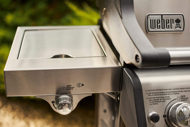Weber Spirit SP-335 3-Burner BBQ in Stainless Steel with Sear Station & Side Burner